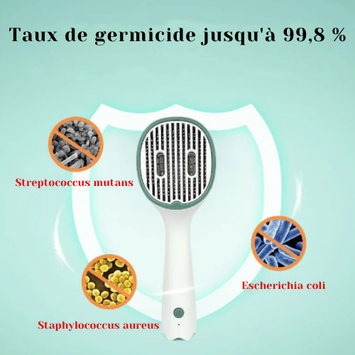 Cepillo de esterilización para un pelaje suave y saludable