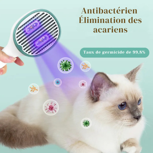 Cepillo de esterilización para un pelaje suave y saludable