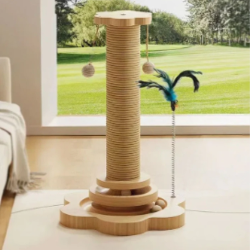 Árbol de juego rascador para gatos