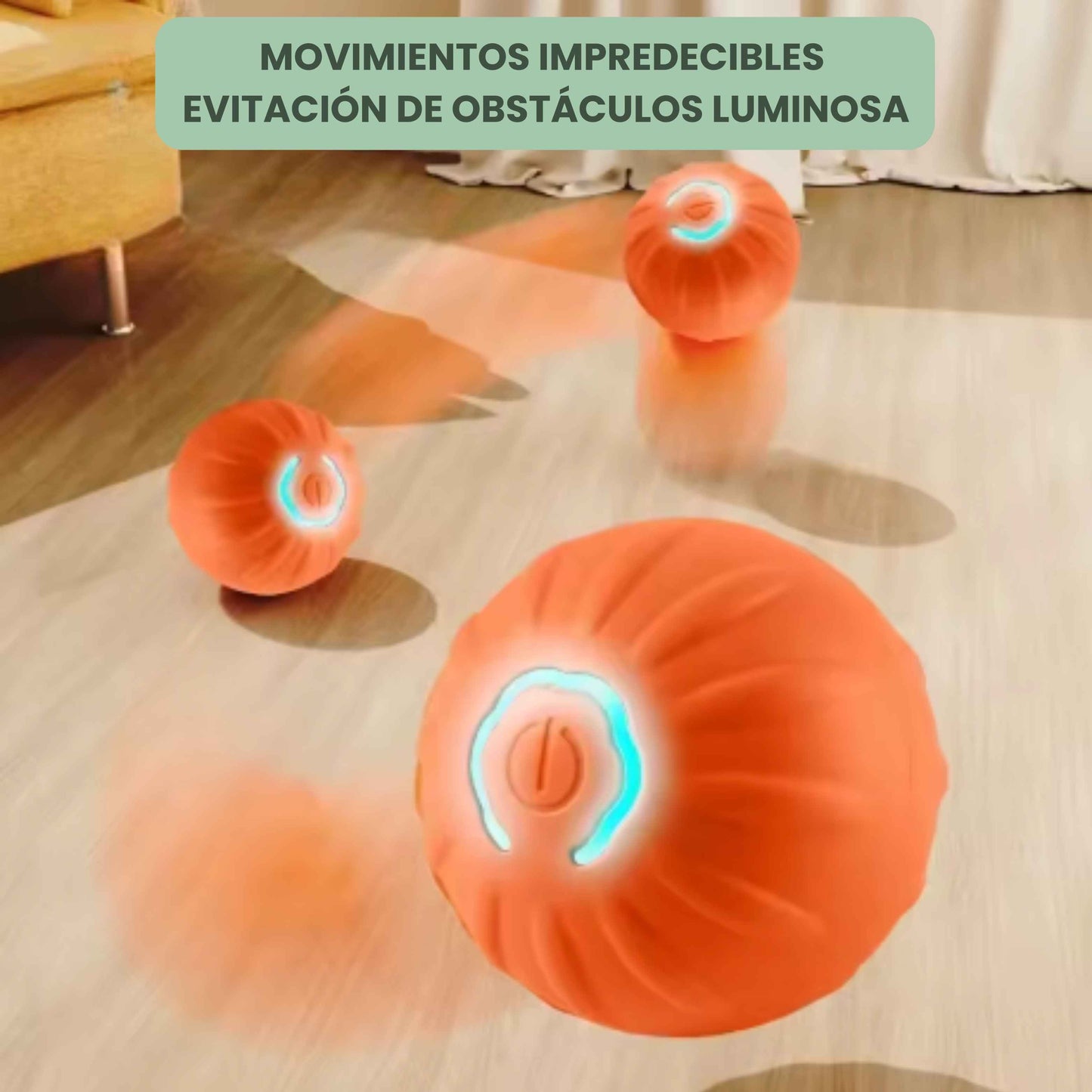 PELOTASALTA - La pelota que salta y cambia de dirección, manteniendo a tu perro activo y entretenido