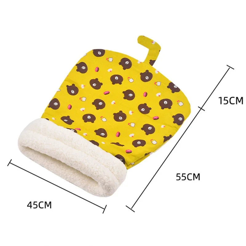 Bolsita acogedora y cómoda para gatos