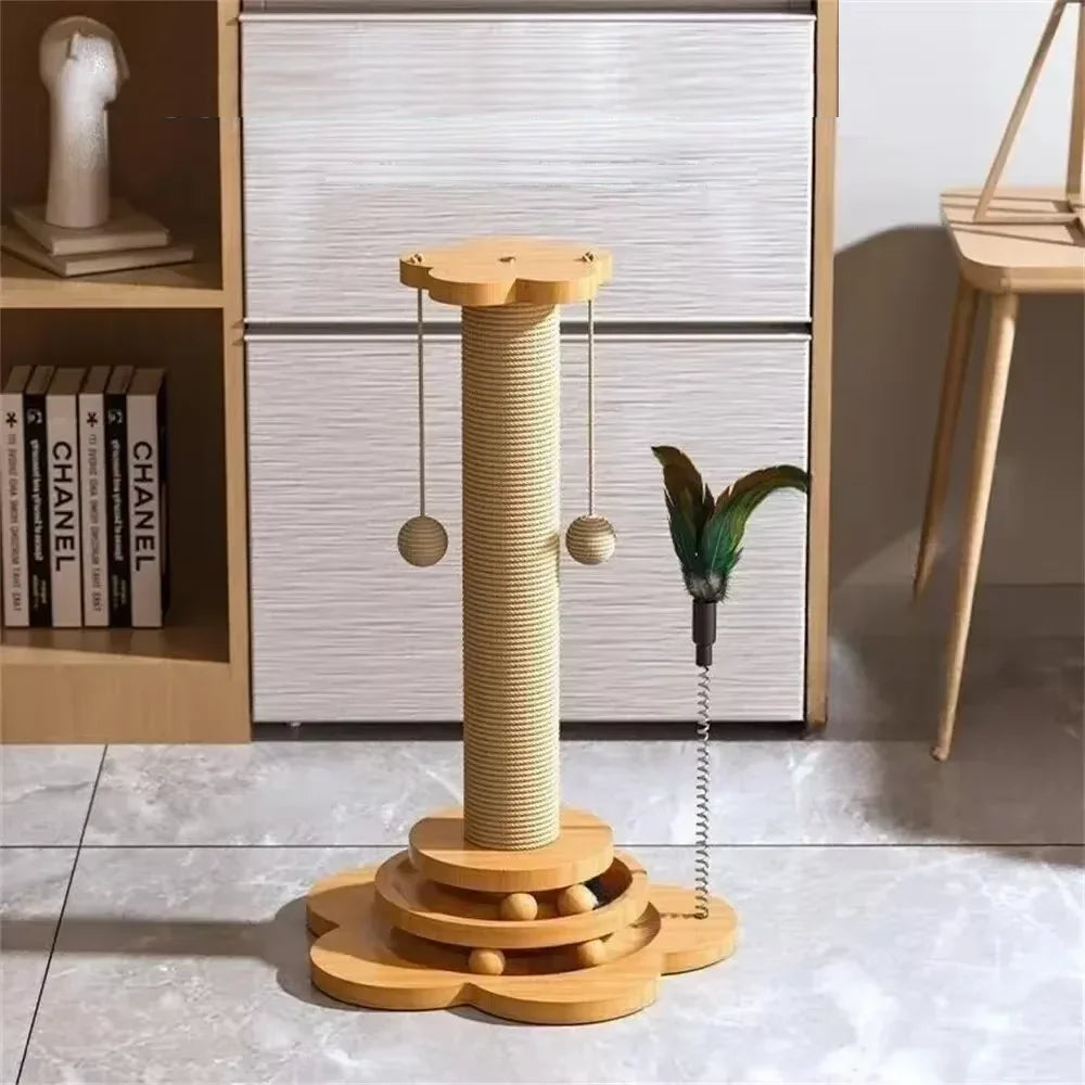 Árbol de juego rascador para gatos