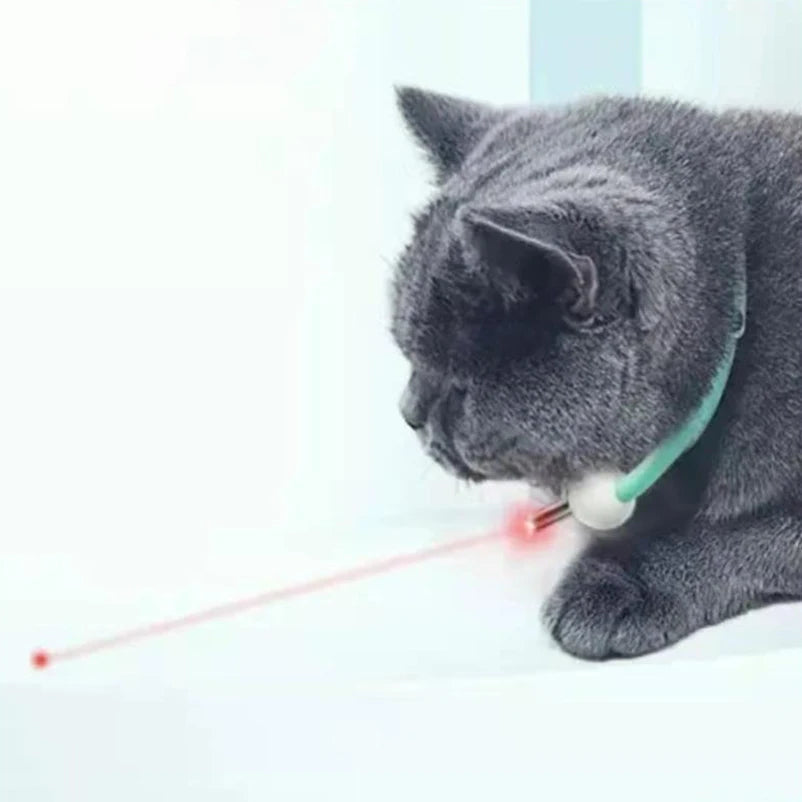 Collar láser divertido para gatos