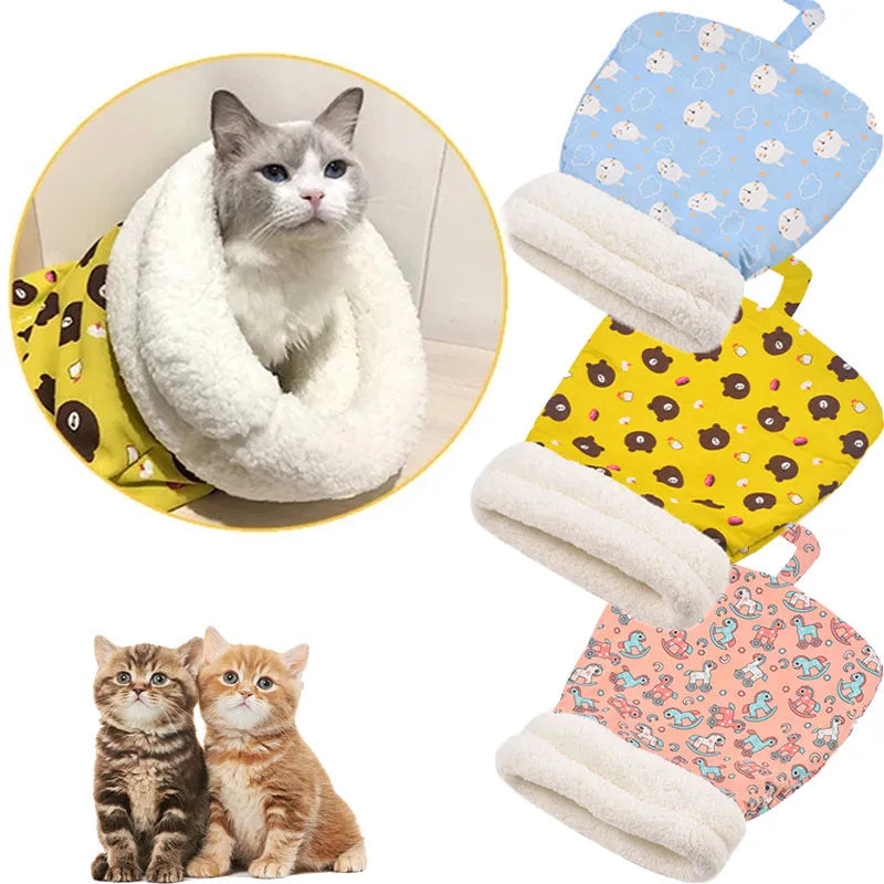 Bolsita acogedora y cómoda para gatos