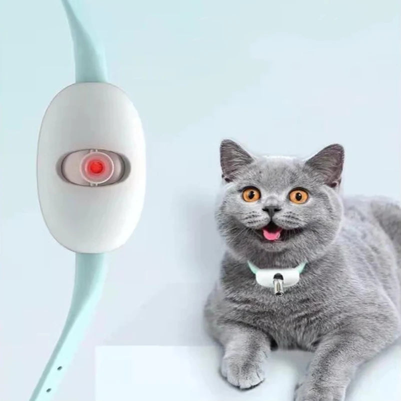 Collar láser divertido para gatos