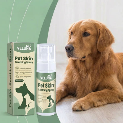 Veluna Spray Aliviador de Piel Avalado por Veterinario para Perros
