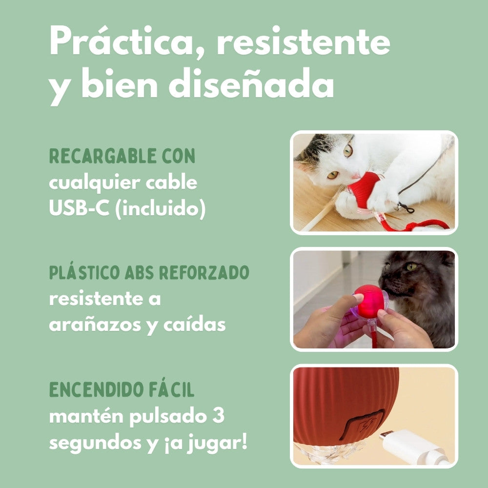 Veluna PelotaViva para Gatos