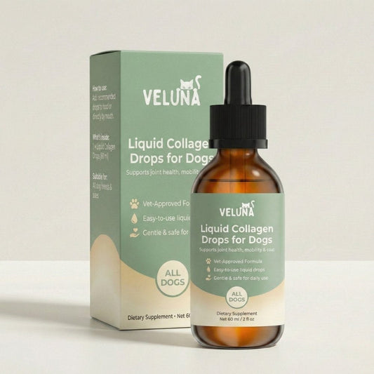 Colágeno Líquido Premium Veluna Para Perros